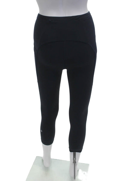 Lululemon Womens Dark Blue Capri Cropped Leggings Sports Size 0