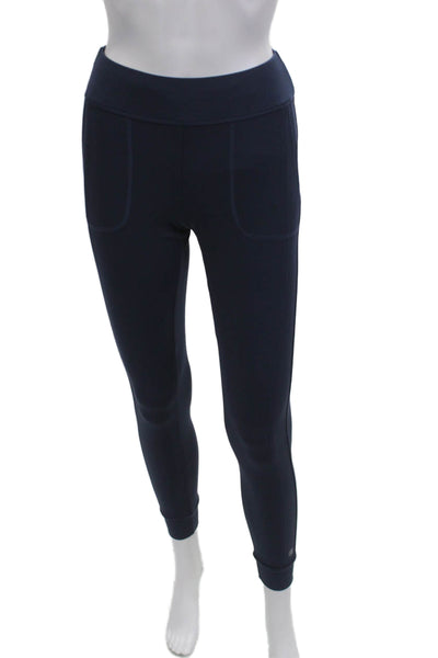 Lija Womens Ankle Dark Blue Leggings Size XS