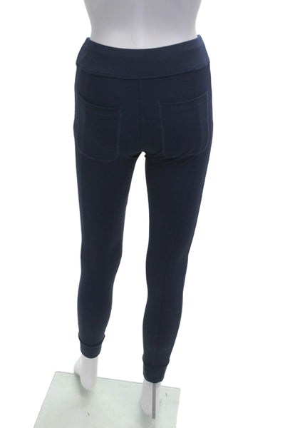 Lija Womens Ankle Dark Blue Leggings Size XS