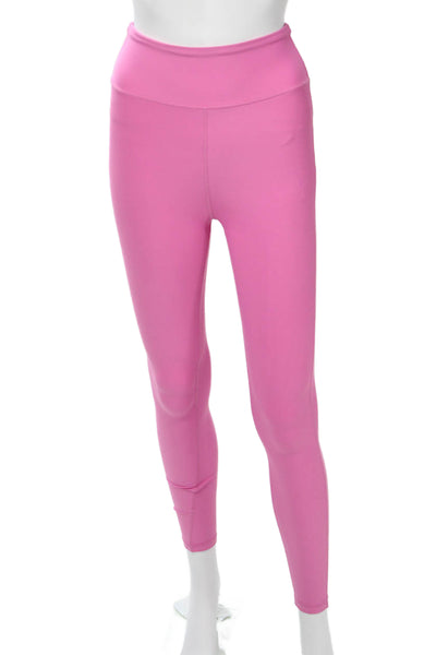 Love Shack Fancy Women Pink Ankle Leggings Size XS