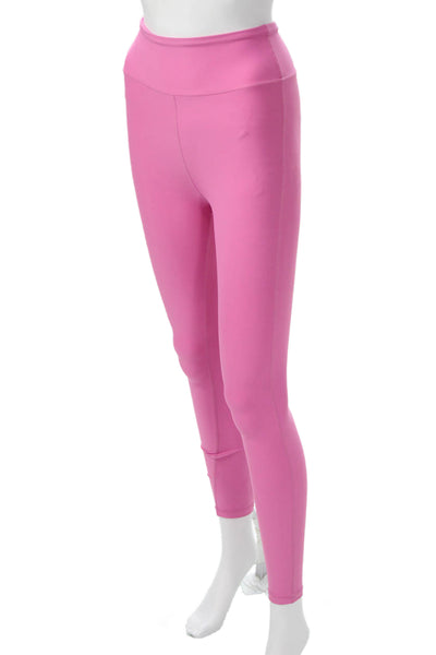 Love Shack Fancy Women Pink Ankle Leggings Size XS