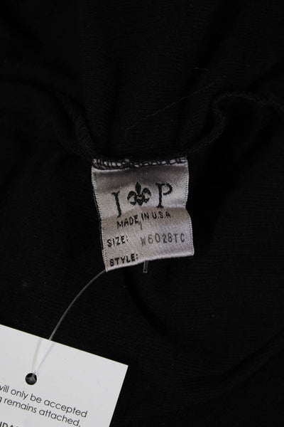 James Perse Women Bodycon Pencil Dress Black Cotton Size 1