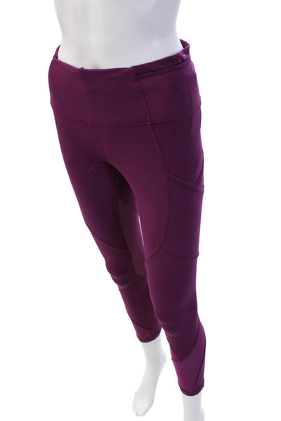 Lululemon Womens Purple Cropped Leggings Size 2