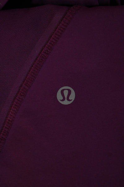 Lululemon Womens Purple Cropped Leggings Size 2