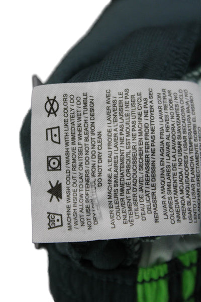 Nike Childrens Boys Pull On Basketball Shorts Green Size Large