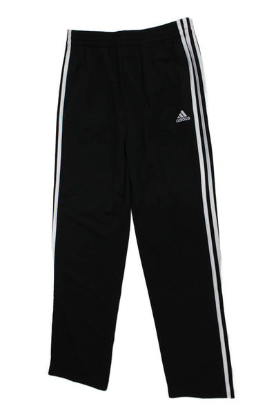 Adidas Childrens Boys Pull On Swetapants Black White Size 18-20