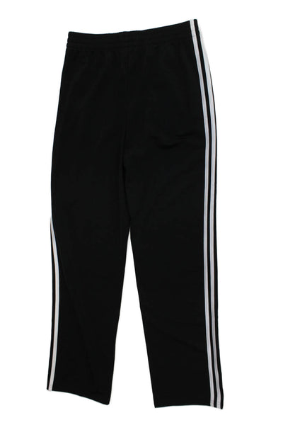 Adidas Childrens Boys Pull On Swetapants Black White Size 18-20