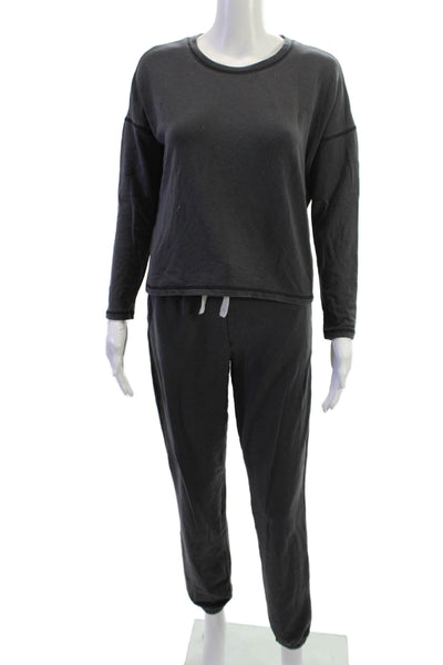 Madewell Women Simple Gray Modal Blend Sweats Size 2XS