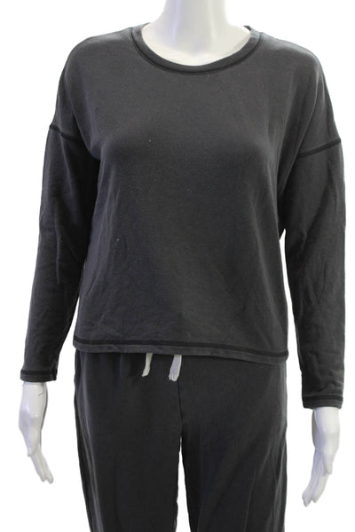 Madewell Women Simple Gray Modal Blend Sweats Size 2XS