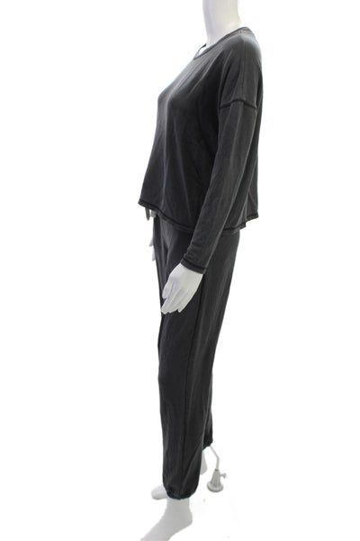 Madewell Women Simple Gray Modal Blend Sweats Size 2XS