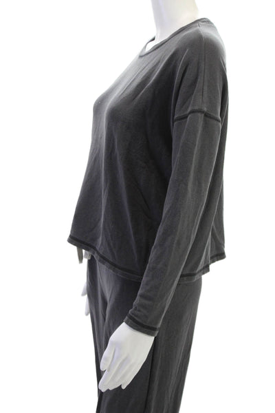 Madewell Women Simple Gray Modal Blend Sweats Size 2XS