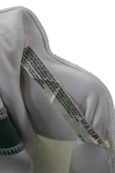 FP Movement Unisex Windbreaker Jacket White Drawstring High Neck Size M