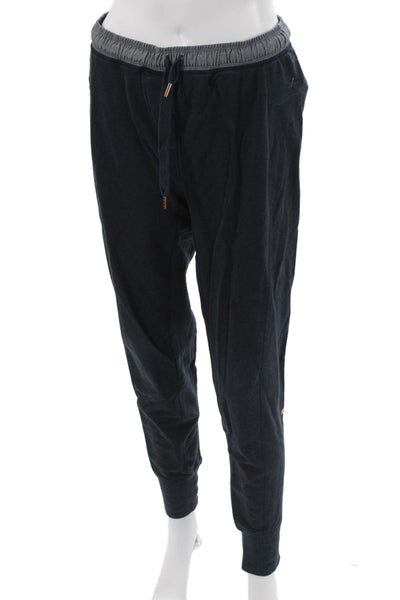 Lululemon Mens Dark Blue Joggers Drawstring Cotton Spandex Size 6