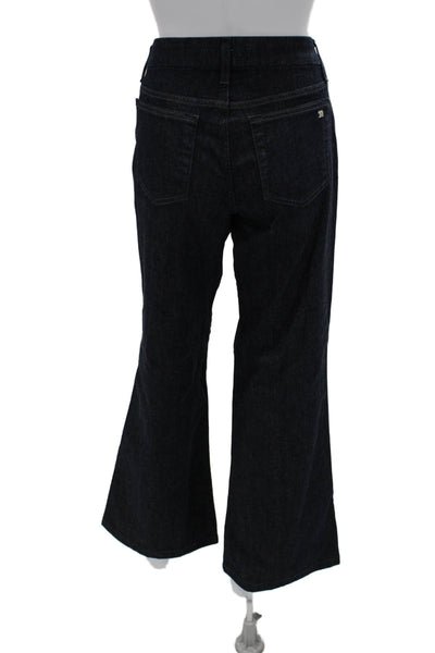Joes Women Wide-Leg Dark Blue Jeans Size 29
