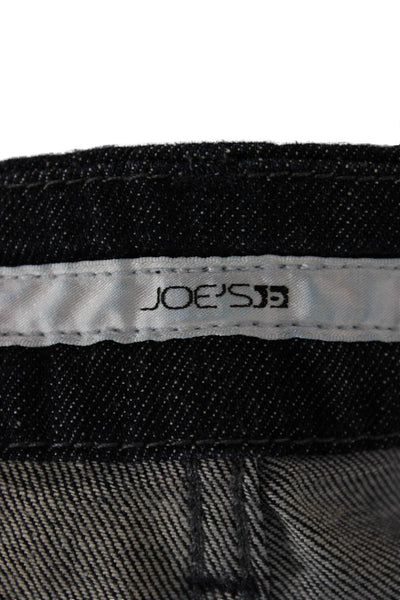 Joes Women Wide-Leg Dark Blue Jeans Size 29