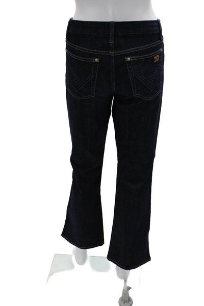 Joes Womens Bootcut Dark Blue Mid Rise Jeans 26 Inseam Size 28