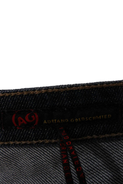 AG Womens Bootcut Jeans Dark Blue Mid Rise 27in 98% Cotton Size 29