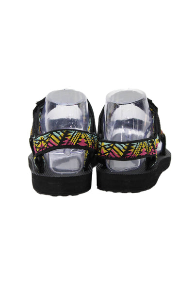 Teva Womens Geometric Print Strappy Sandals Multicolor Size 5