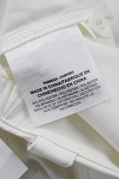 Nike Golf Women White Mini Skort Size 6 Petite