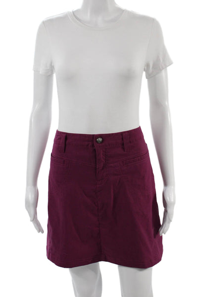 Athleta Womens Purple Mini Skort Size 6