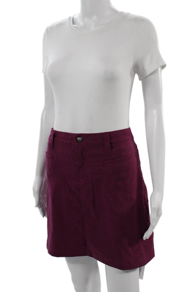 Athleta Womens Purple Mini Skort Size 6