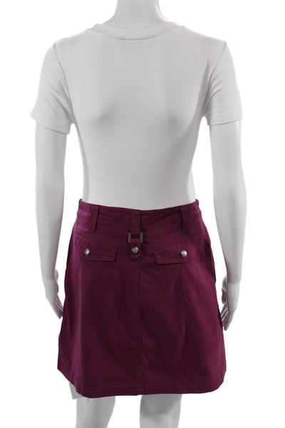 Athleta Womens Purple Mini Skort Size 6