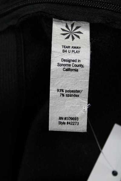 Athleta Womens Mini A-Line Skort Black Polyester Spandex Size 4