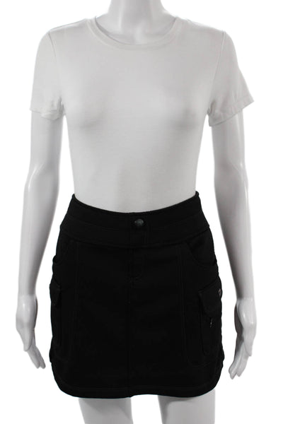Athleta Women Cargo Mini Skort Black Size S