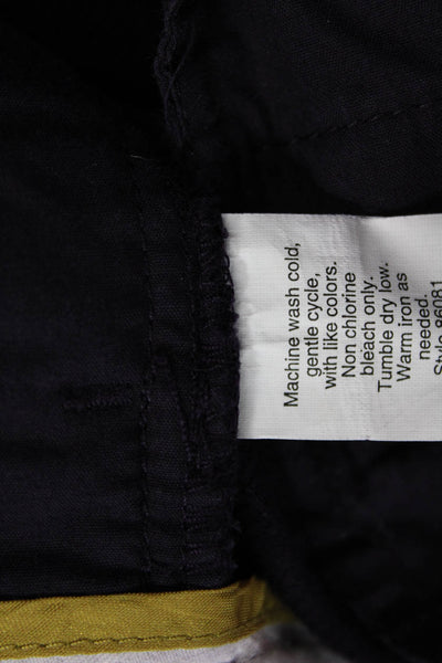 J Crew Women Black Mini Straight Pencil Skirt 100% Nylon Size 6