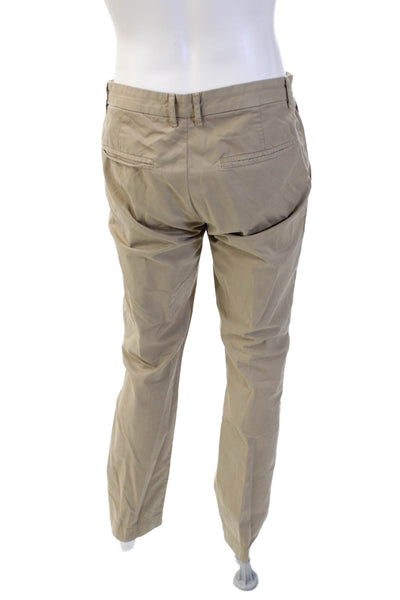 J Brand Mens Beige Cotton Chinos 33 Inseam Size 34