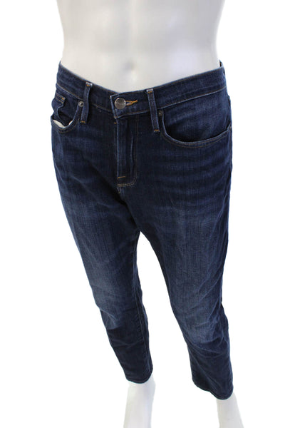 Frame Mens Dark Blue Straight Jeans Size 33
