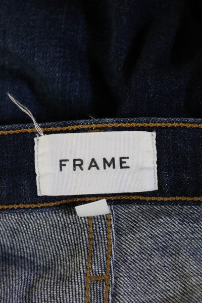 Frame Mens Dark Blue Straight Jeans Size 33