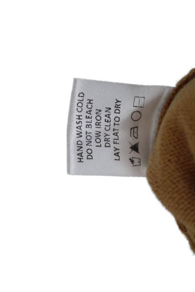 Lovers + Friends Unisex Brown One Shoulder Pullover Sweater Tie Size 2XS