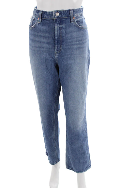 Paige Womens Mom High Rise Blue Jeans Size 31