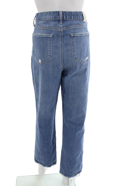Paige Womens Mom High Rise Blue Jeans Size 31