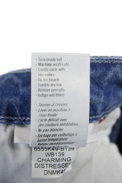 Paige Womens Mom High Rise Blue Jeans Size 31