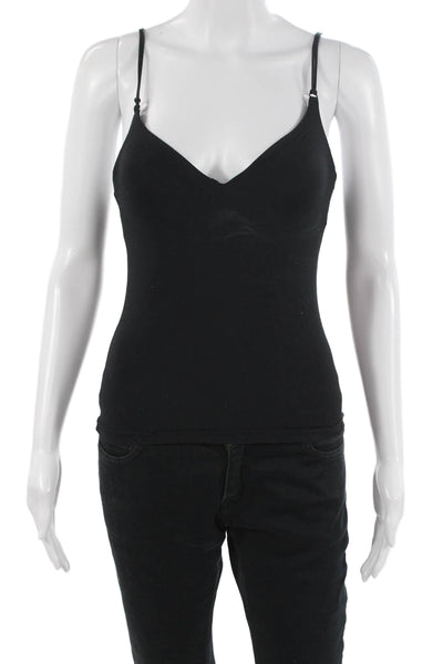 Cosabella Womens Black V-Neck Basic Camisole Sleeveless Size 3