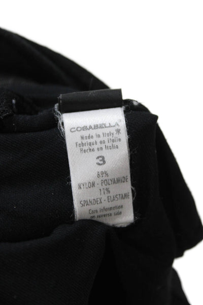 Cosabella Womens Black V-Neck Basic Camisole Sleeveless Size 3