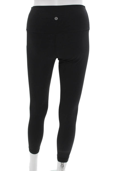 Lululemon x SoulCycle Women Ankle Leggings Black Skull Graphic Size 6
