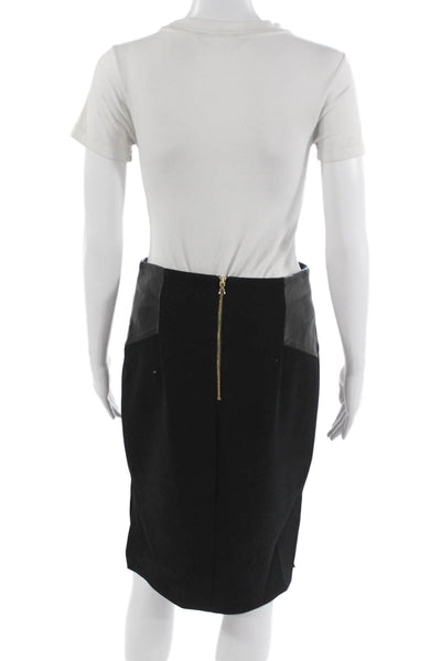 Milly Women Straight Pencil Skirt Black Size 4