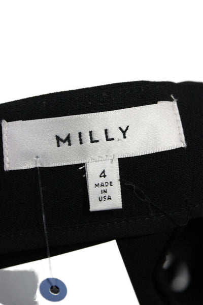 Milly Women Straight Pencil Skirt Black Size 4