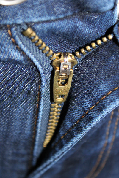 Frame Womens Cropped Skinny Jeans Dark Blue High Rise Size 23