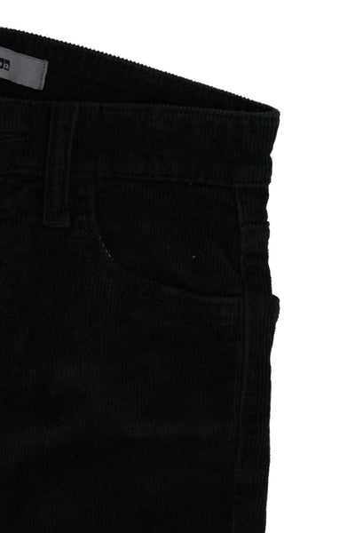 Joes Unisex Black 90s Pants Button Closure Cotton Elastane Size 23