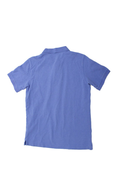 Vineyard Vines Childrens Boys Classic Fit Polo Shirt Blue Size 12-14