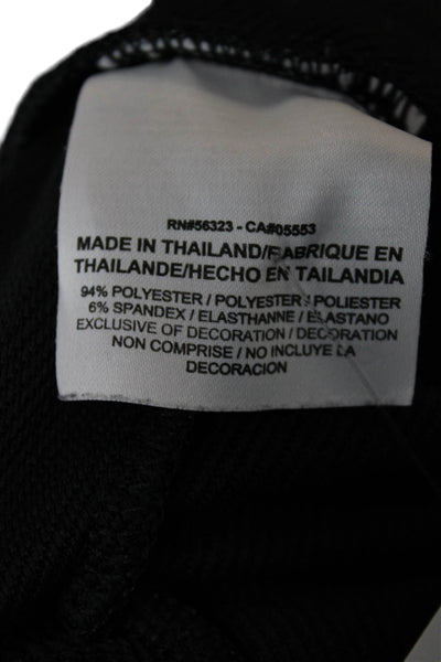 Nike Childrens Boys Pull On Sweatpants Black White Size Large