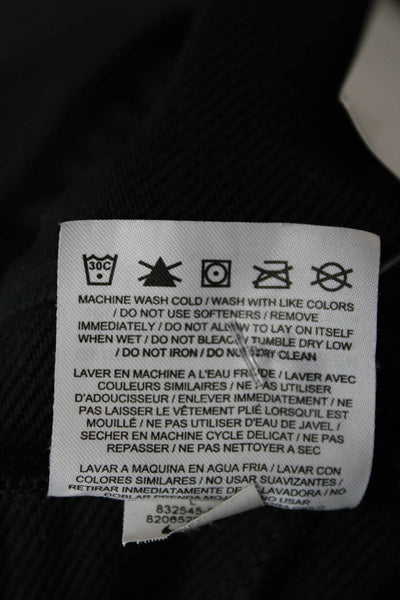 Nike Childrens Boys Pull On Sweatpants Black White Size Large