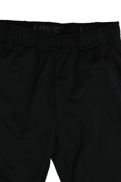 Nike Childrens Boys Drawstring Waist Jogger Pants Black Size Large