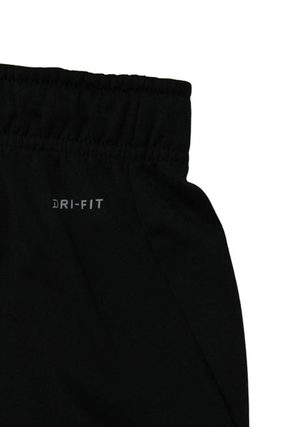 Nike Childrens Boys Drawstring Waist Jogger Pants Black Size Large