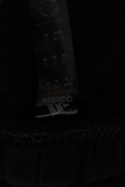 Adidas Mens Jogger Sweatpants Black Drawstring Size M