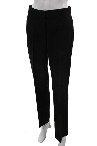 Narciso Rodriguez Unisex Black Dress Pants Cotton Blend Designer Size 40